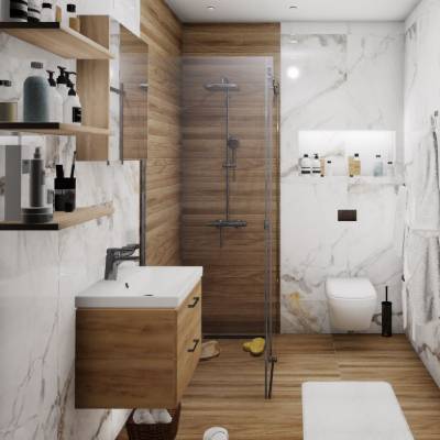 „Još dok smo gledali 3D model, znali smo da će ovo biti pun pogodak. Kombinacija tamnog drveta, staklenih površina i praktičnog rasporeda nam je odmah legla. I da, konačan rezultat izgleda tačno kao što smo zamišljali!“