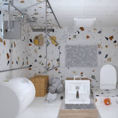 „Teraco pločice, drveni ormarić i detalji poput korpe i peškira — sve je bilo prikazano do detalja. 3D model nam je olakšao planiranje, pa nas završni rezultat nije iznenadio, već oduševio!“