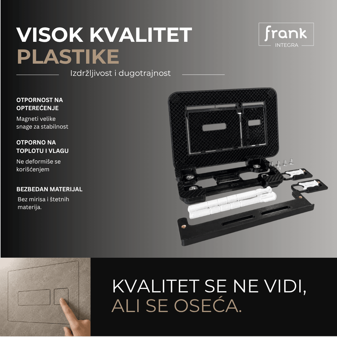Nevidljiva tipka za vodokotlić Geberit, TECE, Fleunta, Alca - Image 7