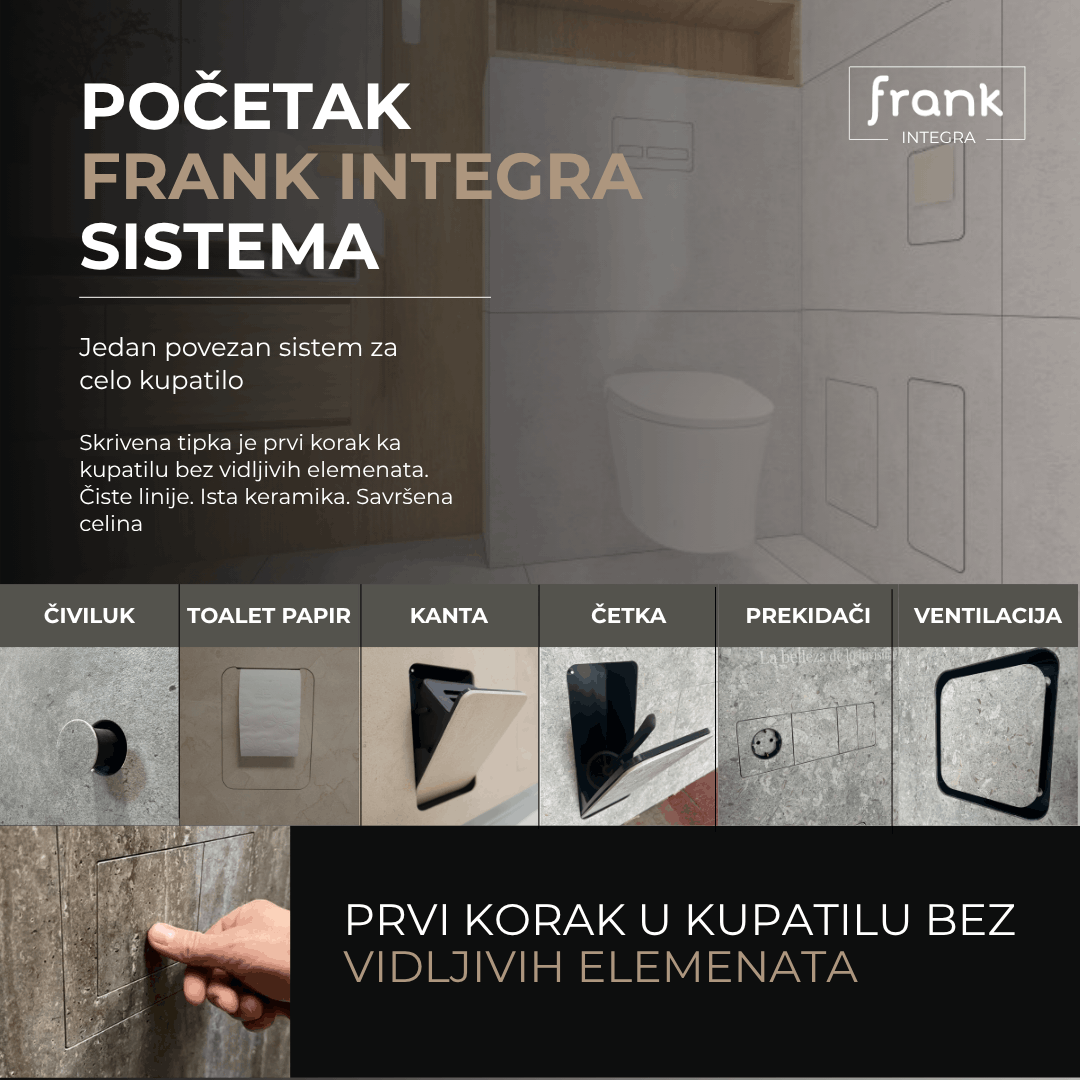 Nevidljiva tipka za vodokotlić Geberit, TECE, Fleunta, Alca - Image 8